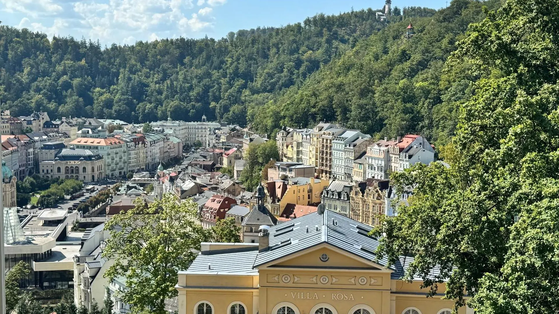 公寓 Magic View Apartman Vyhlidka 卡罗维发利 捷克